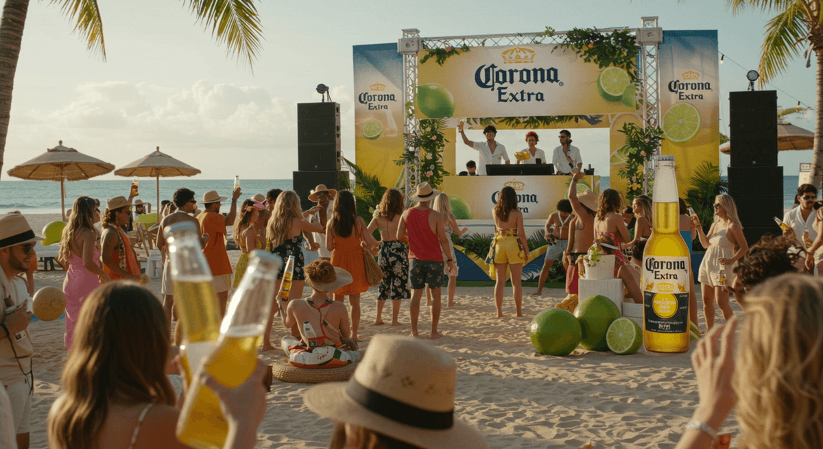 Corona Extra Launch Design